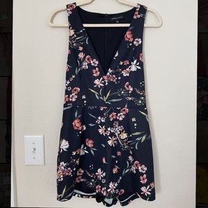 Floral Fitted Romper